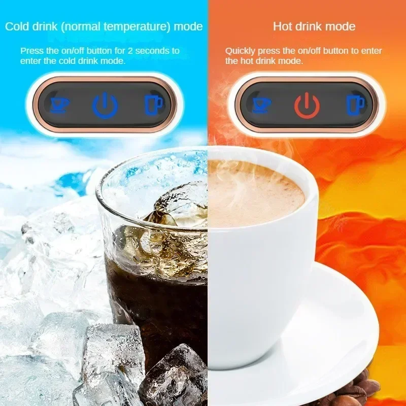 220V 4 in 1 다중 캡슐 커피 메이커 기계 소형 휴대용 맞춤 Dolce Gusto Capsule ESE Pod Ground 19Bar Hot/Cold
