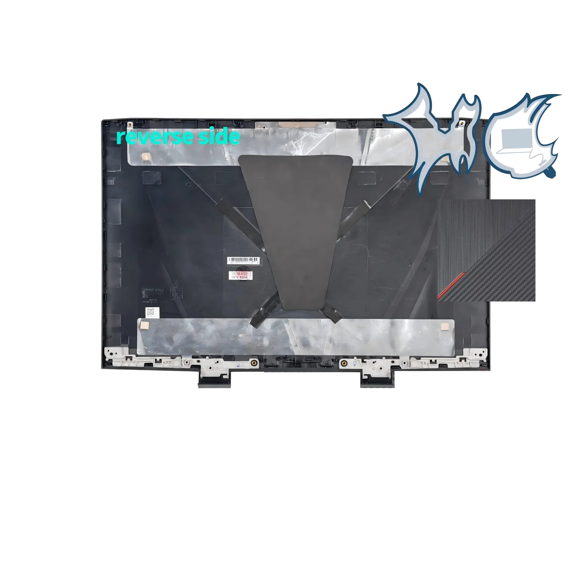 

New Laptop Top Back Case For OMEN 15-DC TPN-Q211 15-dc1055TX LCD Back Cover/Palmrest/Bottom Case Cover Black Air Outlet Hinge