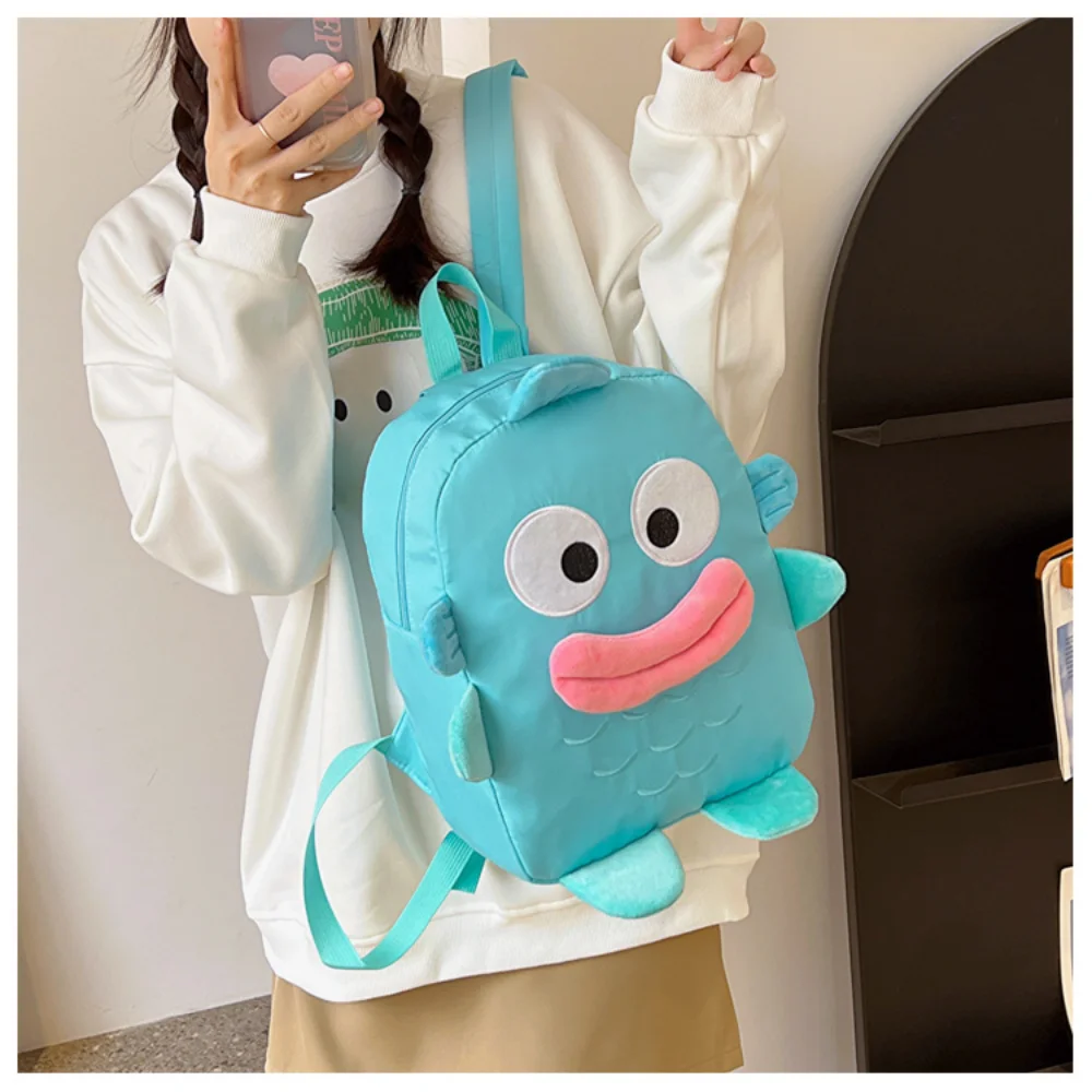 Cute Clown Fish Ugly Cute Fish Doll Bag Girl Small Shoulder Bag Plush Phone Bag Girl Storage Cartoon Diagonal Straddle Bag