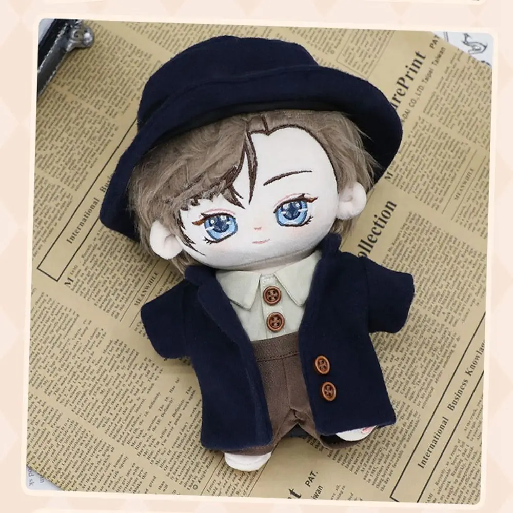 20cm Cotton Doll Windbreaker Hat Clothes Fashion T-shirt Doll Overall Suit Casual Wears Coat Suits Dolls Clothes Accessories