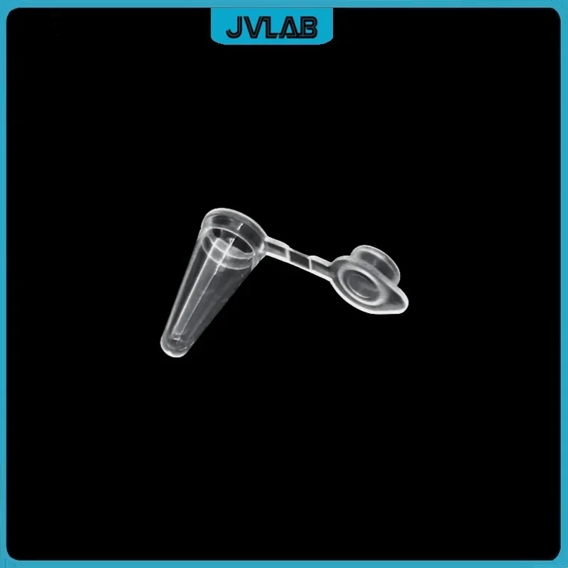 Microtubes PCR Tube 0.1ml Laboratory Centrifuge Tube Transparent Plastic Centrifugal Tube With Cover 100ul EP Micro Tube 1000/PK