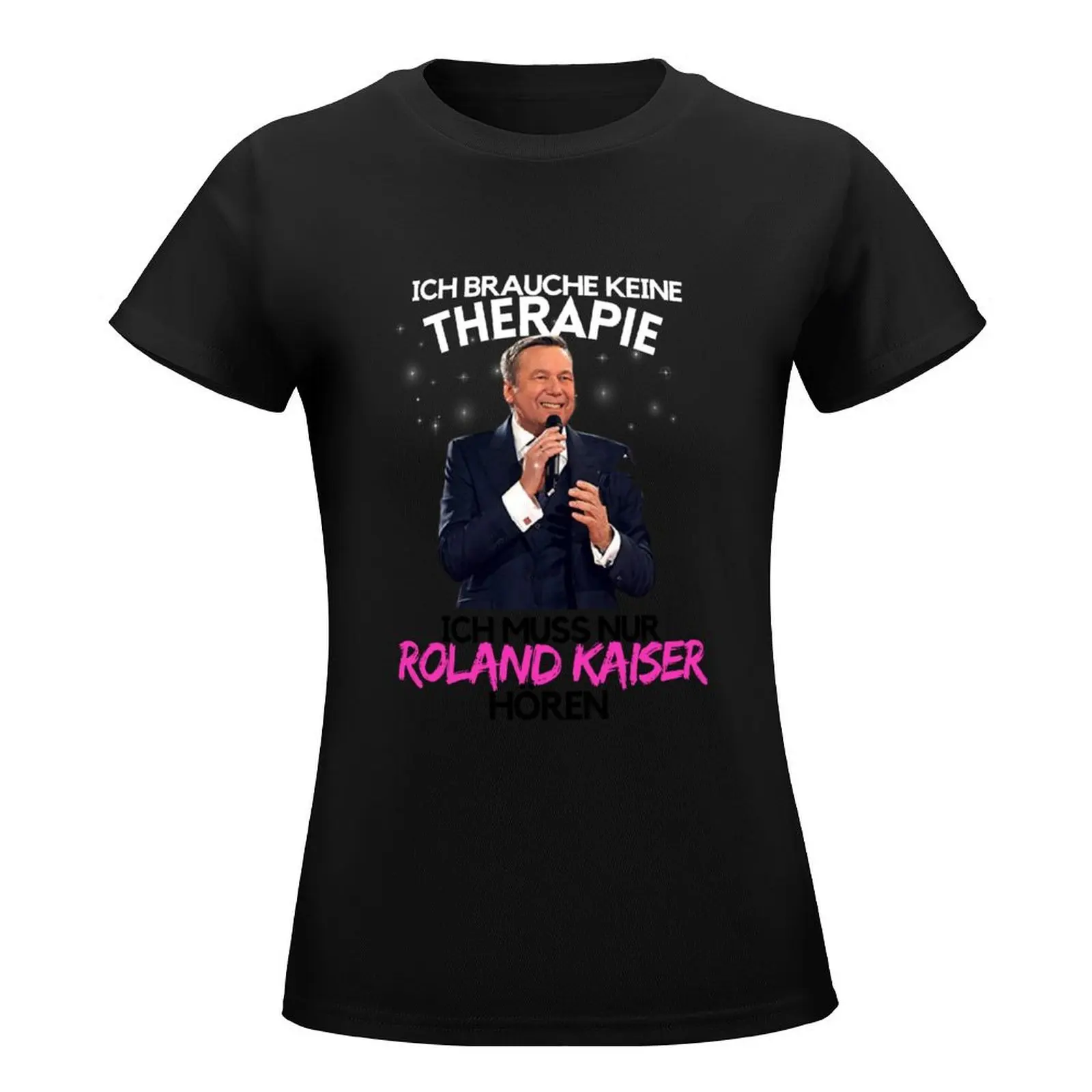 Roland Kaiser-roland kaiser festival- roland kaiser merch T-Shirt vintage clothes Aesthetic clothing Blouse t shirt Women