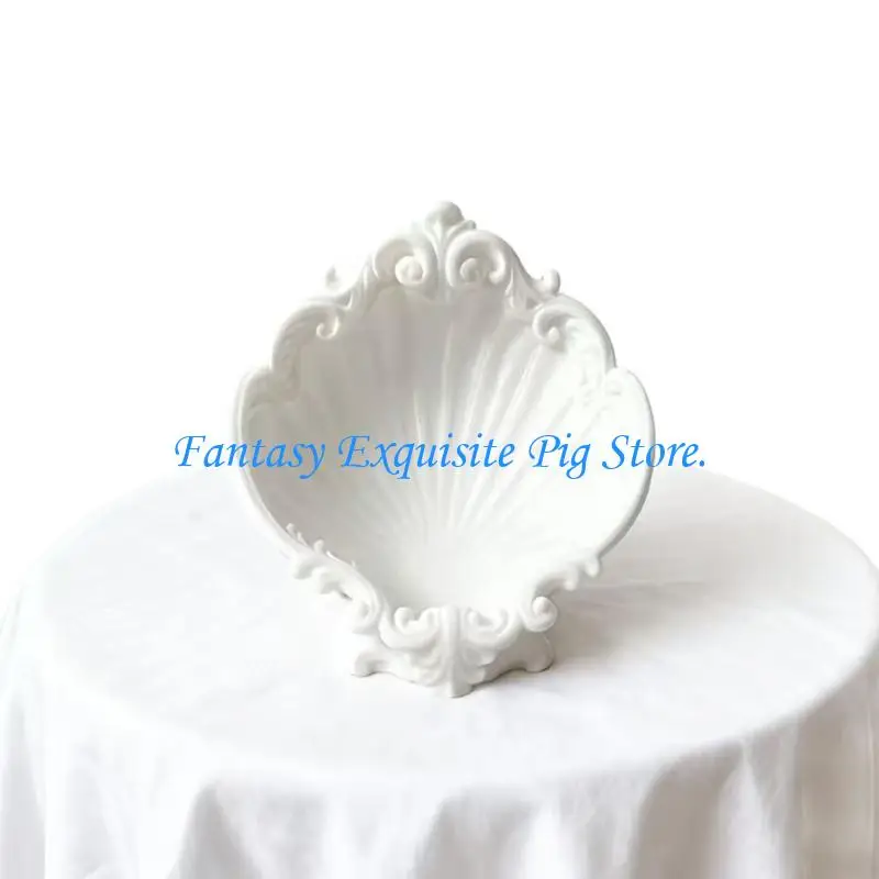 Artistic Shell Formed Jewelry Tray for Accessories and Photography
