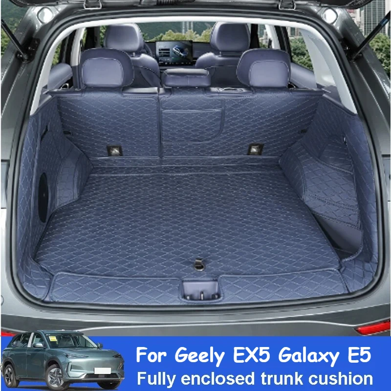 

For Geely EX5 Galaxy E5 2024-2026 Car Fully Enclosed Trunk Cushion Effective Pad Waterproof Anti Fouling Interior Accessories