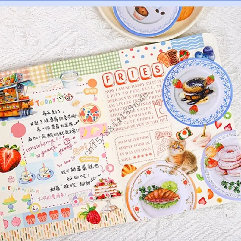 594F Creative Note Pad Pad Adhesive Note Bowl and Band Series Memos Pad