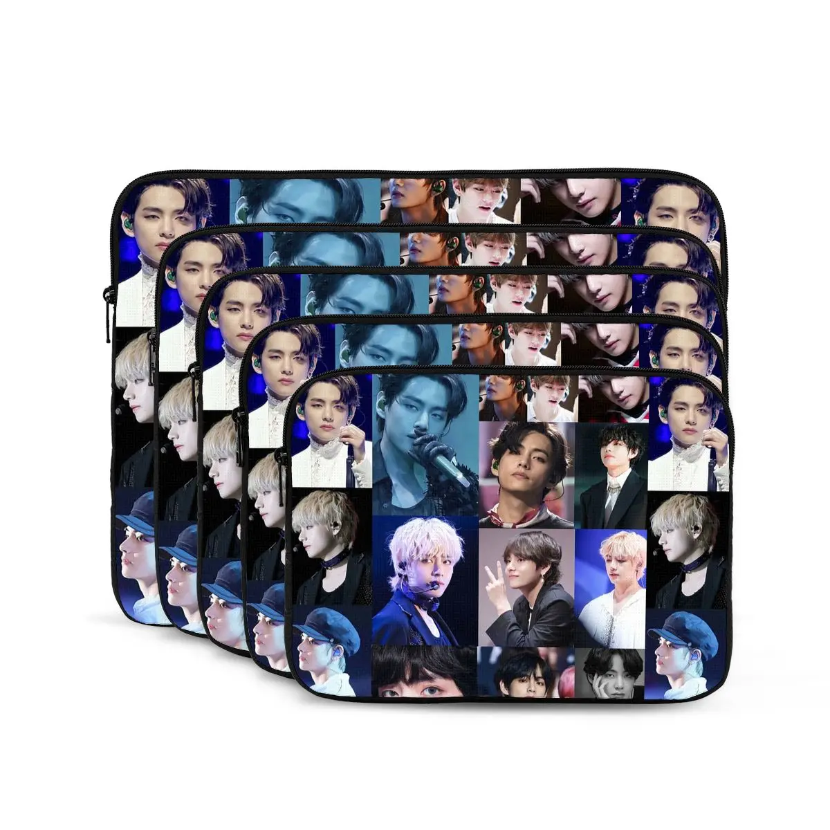 

Kim Taehyung Notebook Laptop Bag Case Pouch For Macbook Air Pro Tablet Shockproof Case Bag