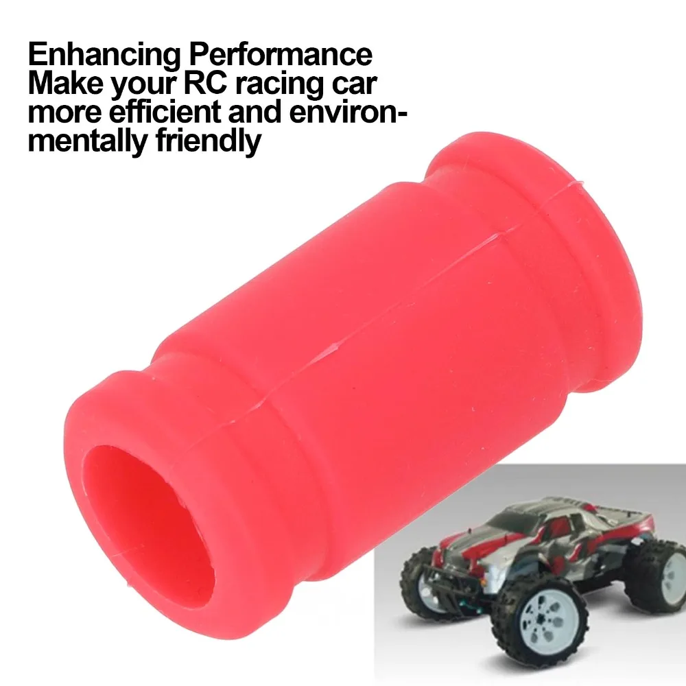 3 Pcs Silicone RC Coupling Joint Tubing 1/8 Scale RC Cars Parts RC Exhaust Pipe Coupler RC Exhaust Adapter For RC Car Truck