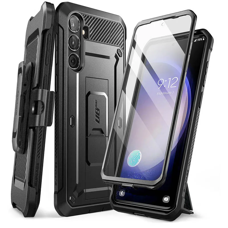 For Samsung Galaxy S23 FE Case (2023) SUPCASE UB Pro Full-Body Dual Layer Rugged Case WITH Built-in Screen Protector & Kickstand