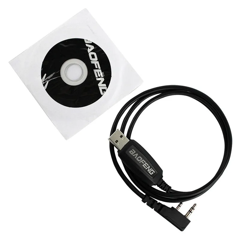 

Baofeng Computer USB Programming Cable For BaoFeng UV-9R Plus Pro GT-3WP UV-5S A58 9700 S58 Walkie Talkie Car Radio CD Software