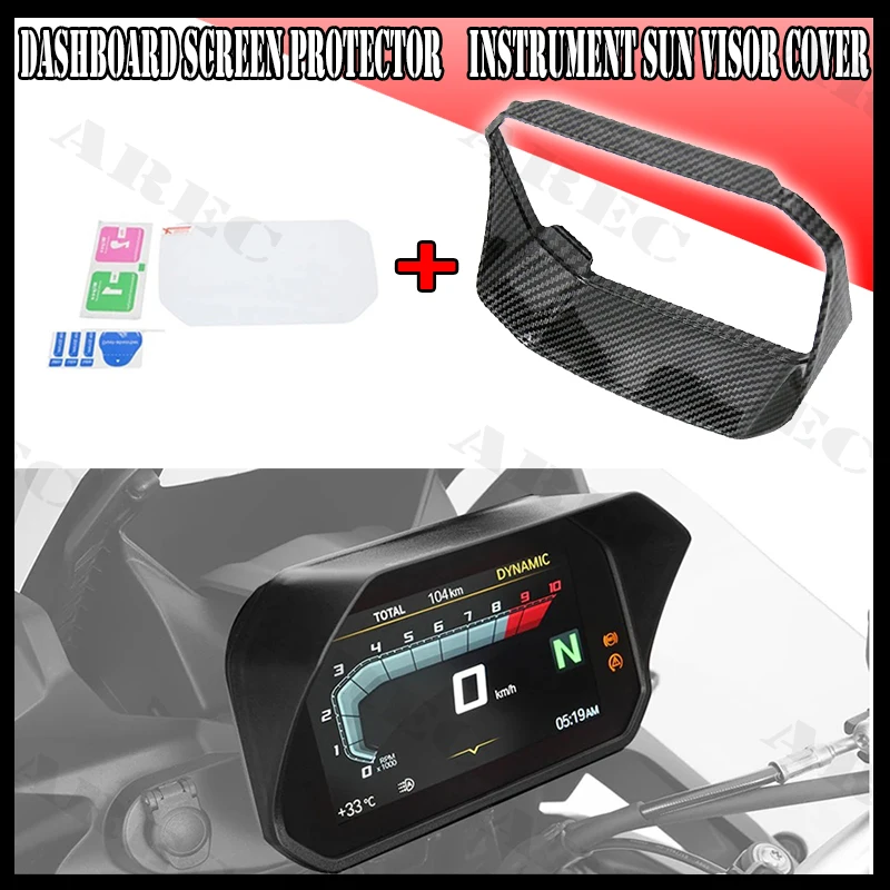 

Instrument Cluster Light Shield Protective Film Dashboard Screen Protector For BMW F750GS F850GS 2018 2019 2020 2021 2022 2023