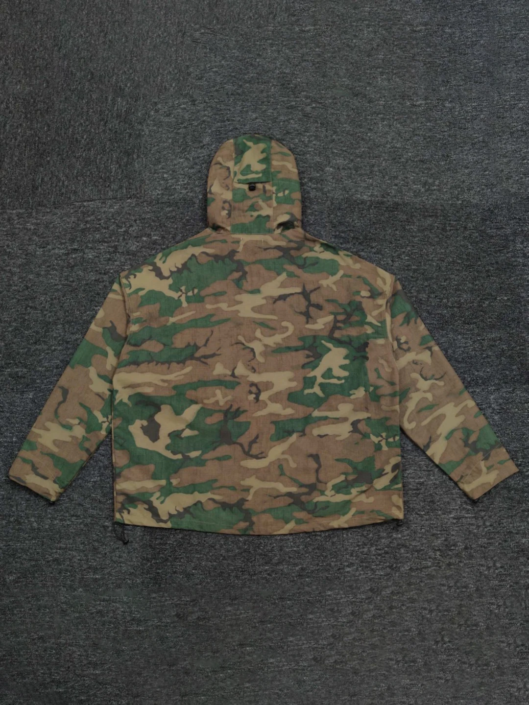 Nonnod. Corp Camouflage Hooded Parka/Jacket Camouflage Jacket Jacket