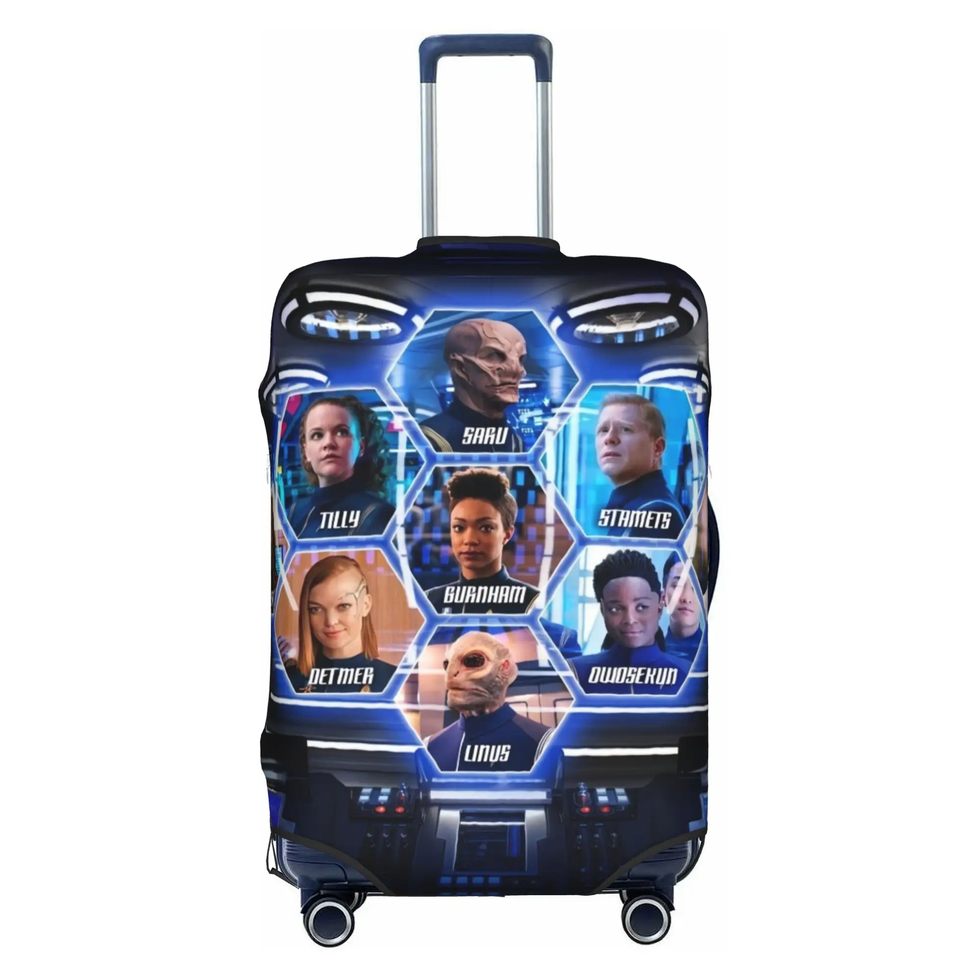 Star Trek Science Fiction TV Series  Suitcase Cover Dust Proof  Luggage Protective Covers for 18-32 inch