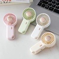 Portable Mini Handheld Fan USB Charging Hand Fans Three Wind Speed Ultra-light fan for Desktop Outdoor Travel Camping Vacation
