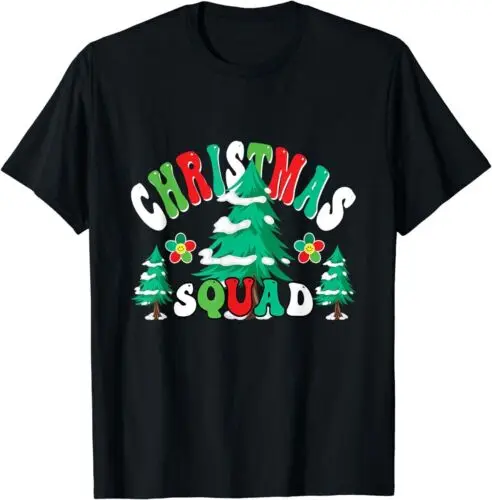 Camiseta de pijama a juego con estampado de árbol de Navidad para familia, camisa divertida a cuadros, 2023