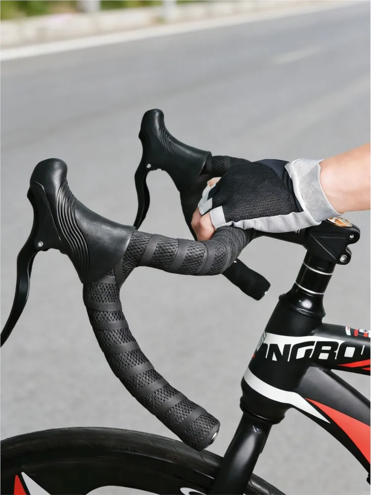 AliExpress cycle zone SHIZIWANGRI Bicycle Handlebar Tape 3D Perforated EVA Non-Slip Shockproof Multi-Purpose For Road Bike Badminton Fishing Rods
