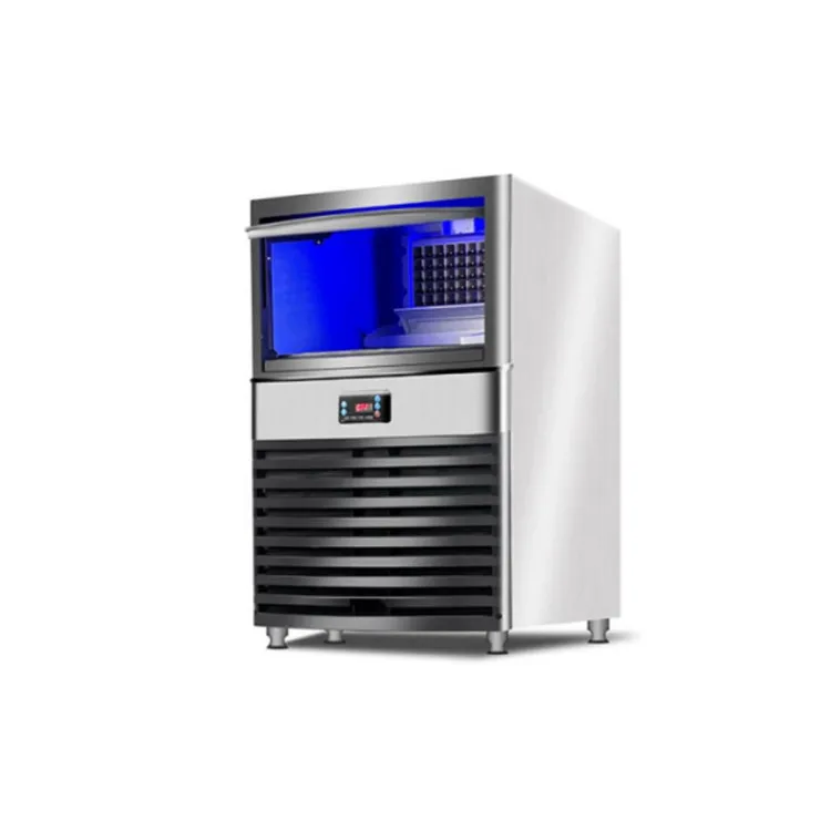 Portable 100kg Commercial Ice Cube Ice Making Machine Price