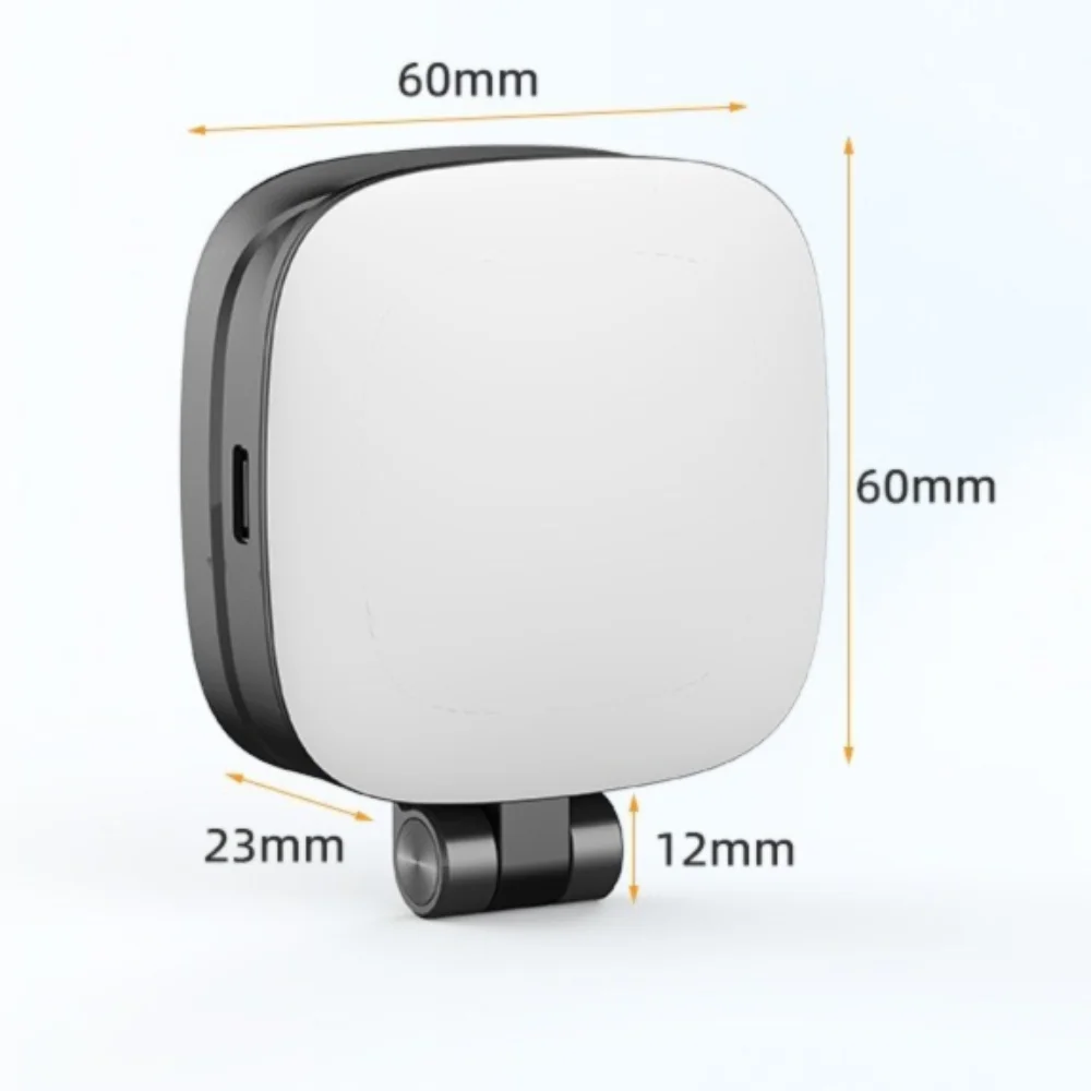 Mini Stand Selfie Fill Light Lightweight with Mirror Magnetic Selfie Light Handheld Portable Magnetic Photo Light Outdoor