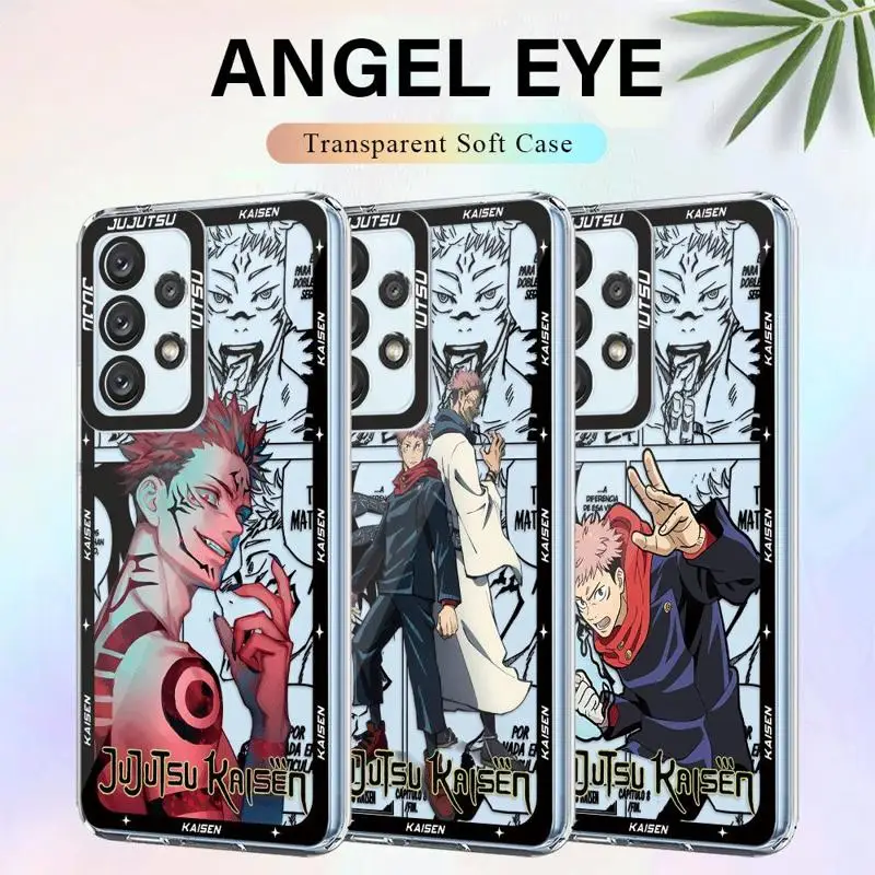 Anime J-Jujutsu Kaisen Phone Case for Samsung Galaxy A13 A14 A32 A11 A53 A34 A33 A12 A54 A73 A23 A42 A22 A72 Cover