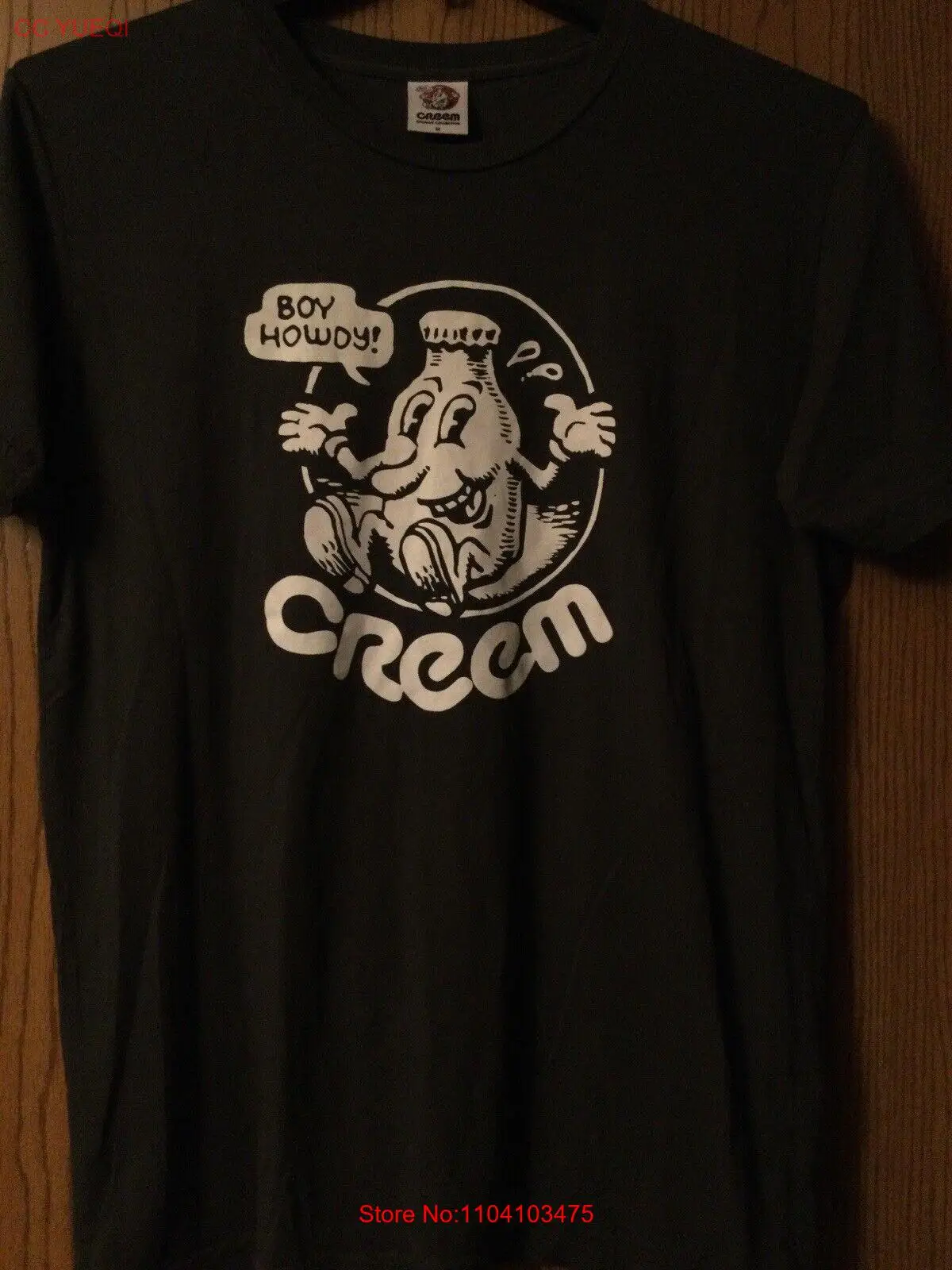 Creem (Magazine) - “Boy Howdy!” - Grayish Black Shirt - M - Creem Archive Coll.