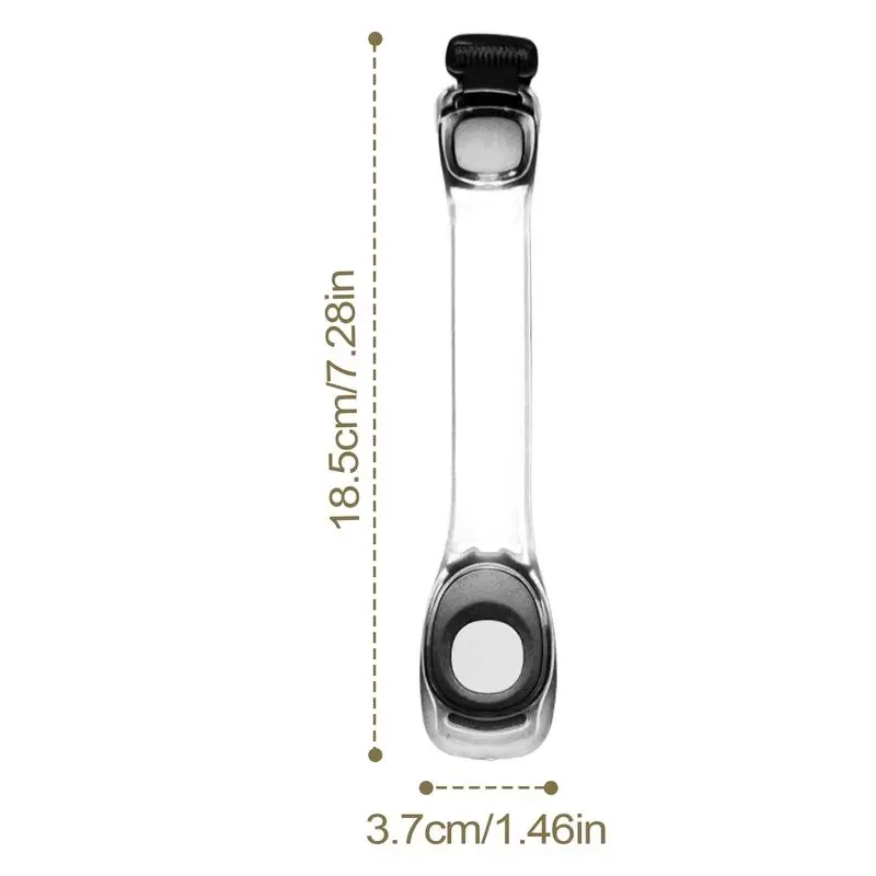 LED Wristband Adjustable Wearable Wrist Flashlight High Visibility Reflective Wrist Bands Night Running Safety Gear For Kids
