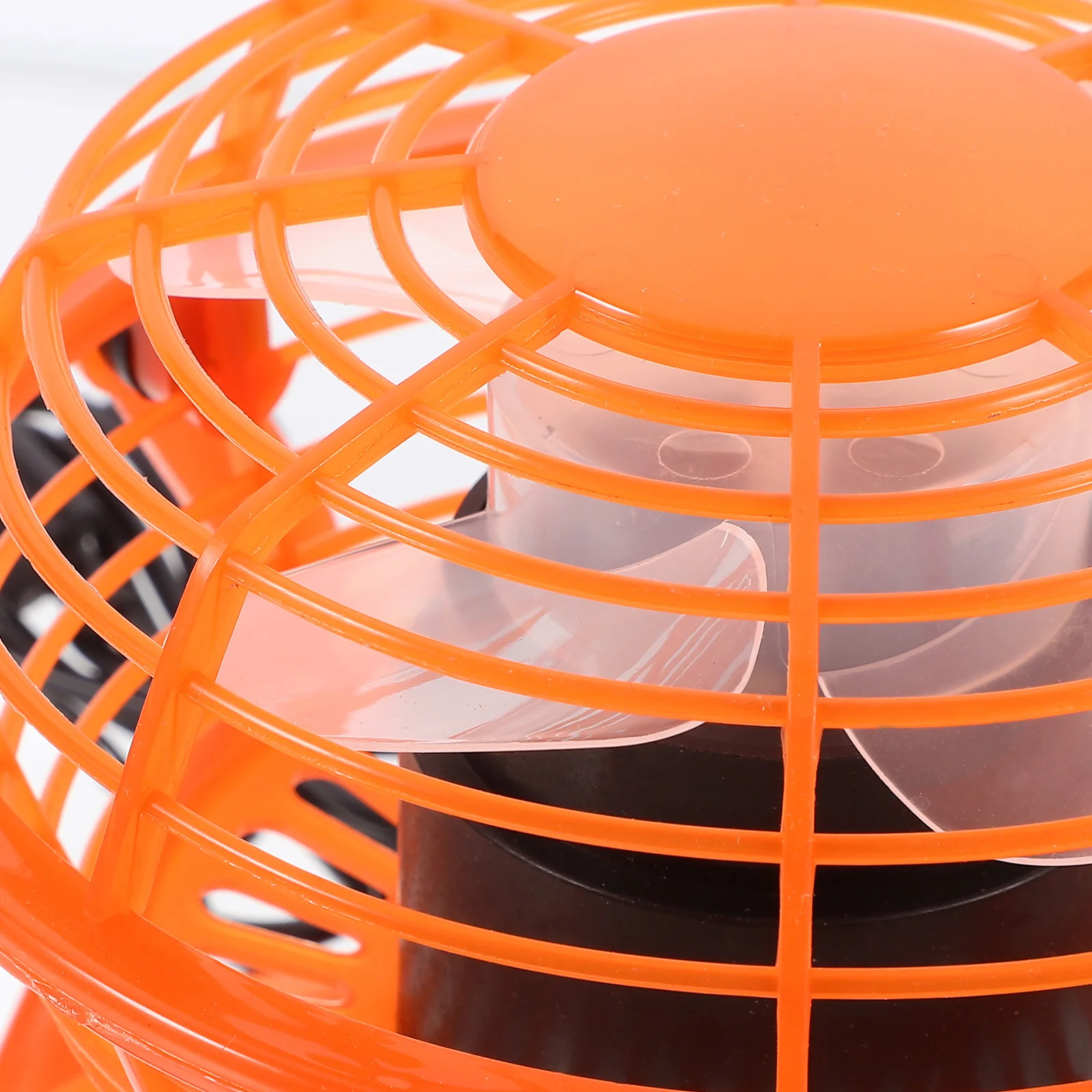 

Usb Small Orange 360-Degree Adjustable Desktop Fan Dc Brushless Motor Portable Cooling Fan For Computer Office Home Usb