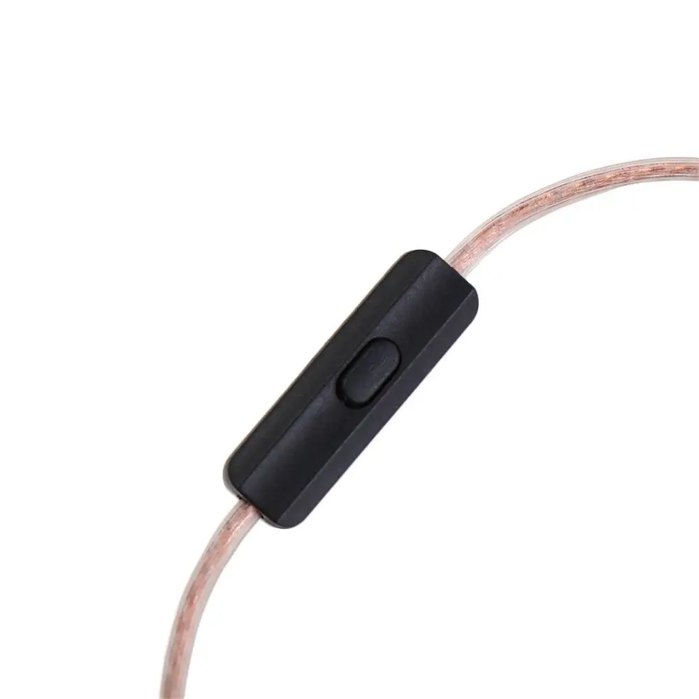 Oxygen-Free Copper High-Purity Twisted Cable 2Pin Cable KZ Earphones Cord In Ear Cable 2Pin Headphone Cord ZS10 Earphone Wire