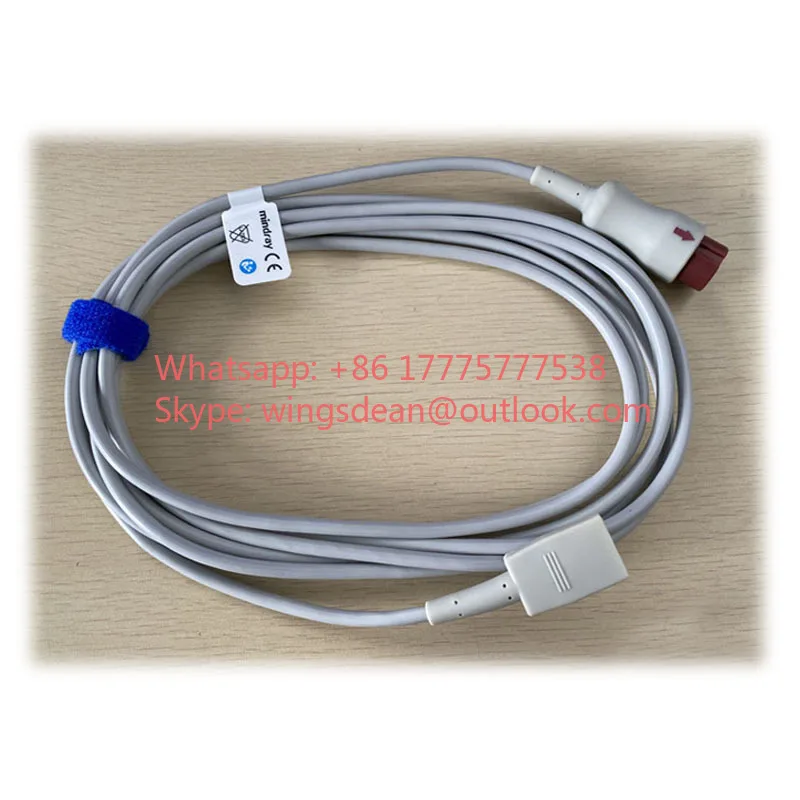 Mindray Original Monitors Cable IM2206 IBP To UTAH 12-pin Invasive Pressure Cable