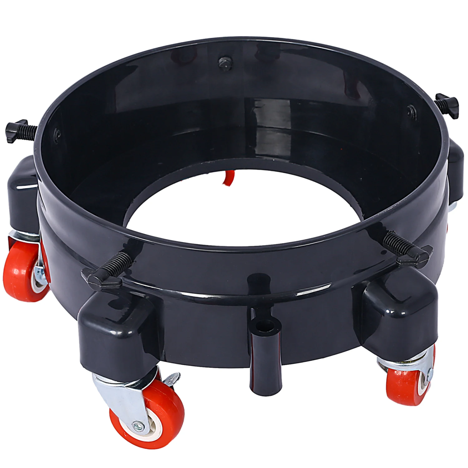 11.2 Inch Bucket Dolly, Removable Rolling Bucket Dolly Easy Push 5 Roll Swivel Casters to Move 360 Degree Turning for 5 Gallon B