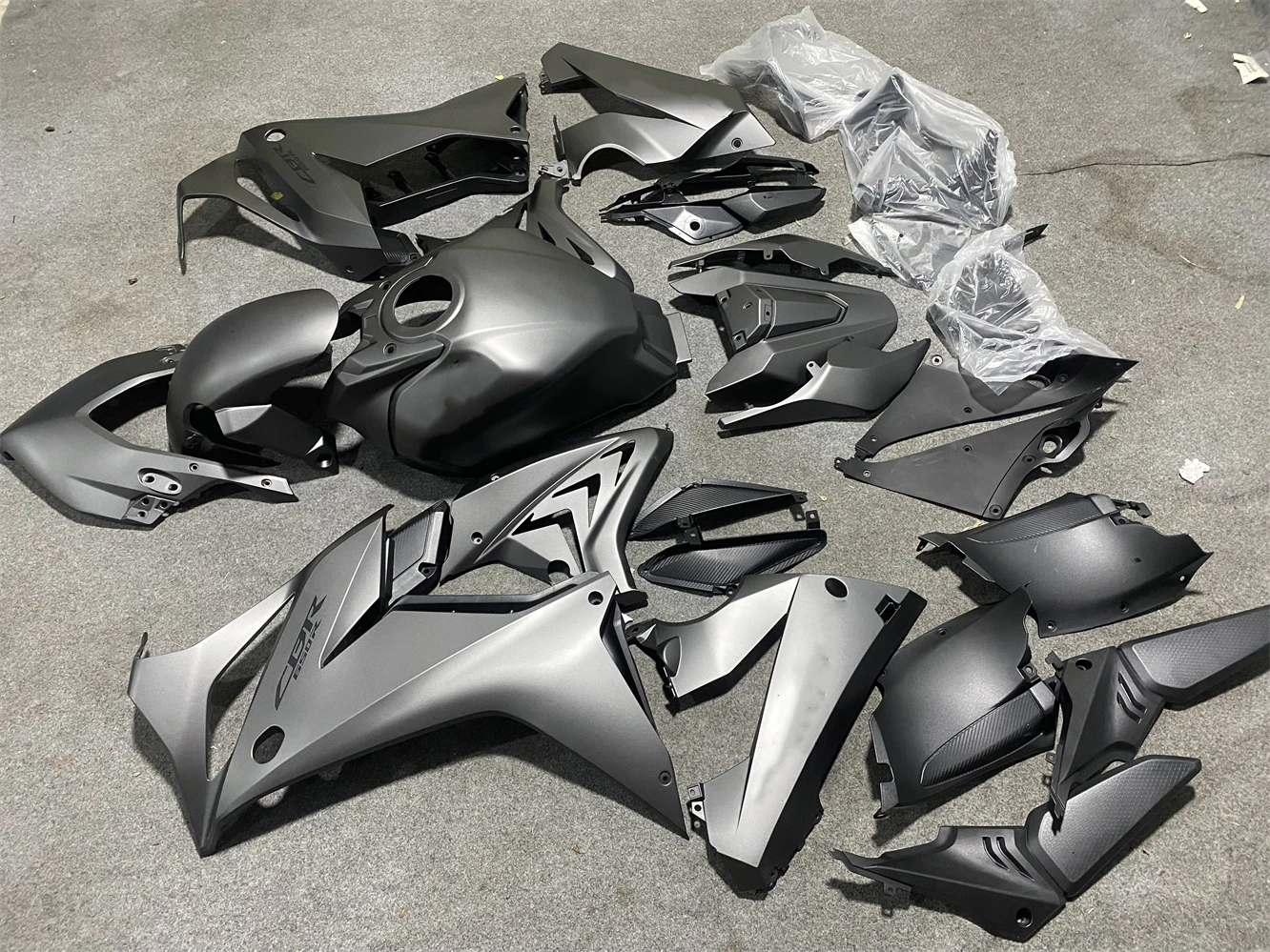 Motorcycle fairing for CBR650R 19 2021 22 23 years CBR650 2019 2020 2021 2022 2023 Fairing Grey motorcycle housing