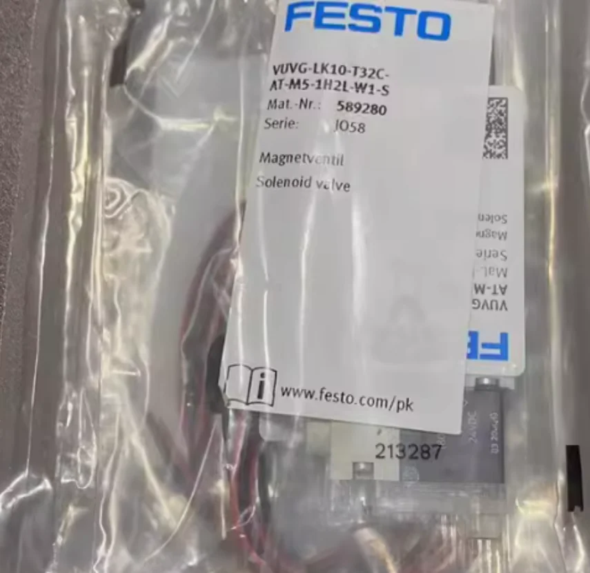 

New original FESTO VUVG-LK10-T32C-AT-M5-1H2L-W1-S 589280 VUVG-LK10-T32C-AT-M5-1H2L-S 804253