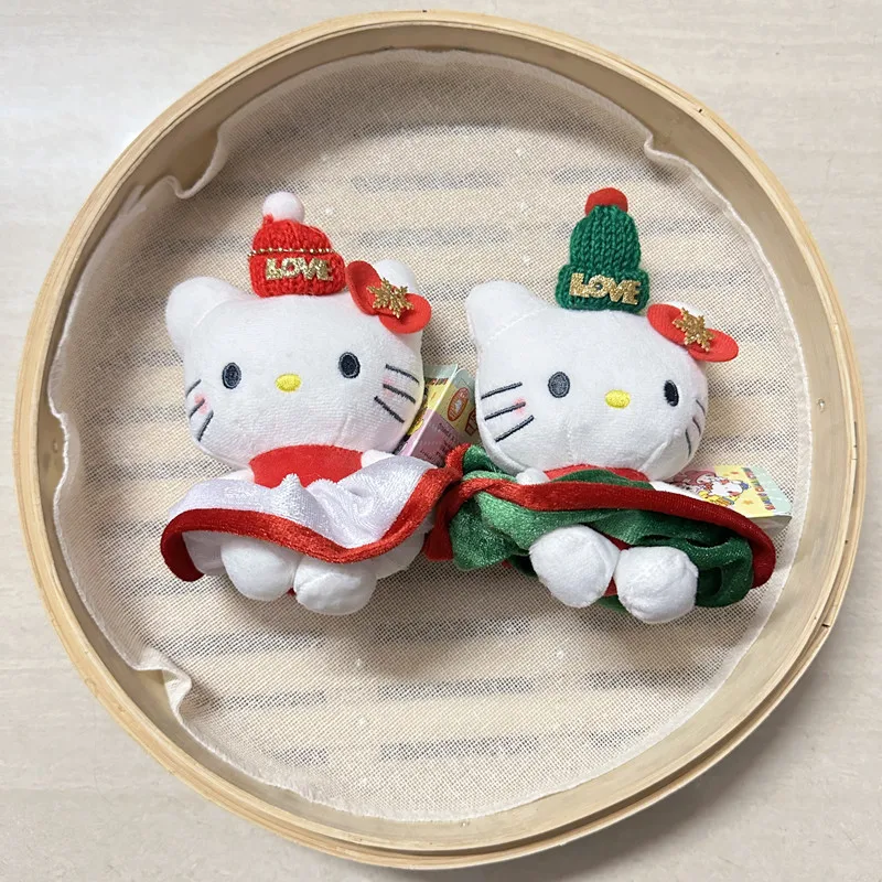 Sanrio Christmas Kt Student School Bag Pendant Decoration Plush Doll Doll Child Birthday Christmas Surprise Party Gift