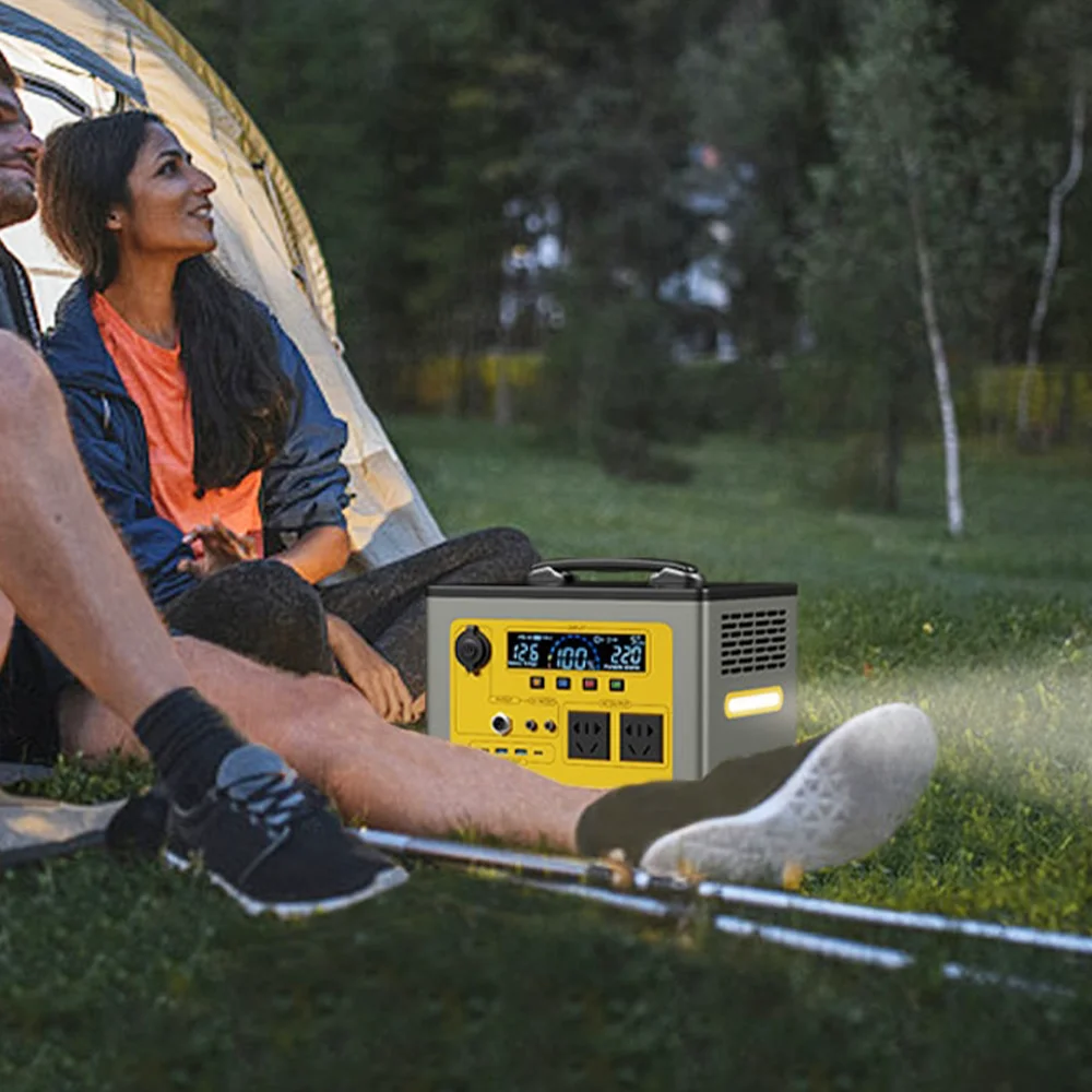 Imagem -04 - Estação de Energia Móvel de Grande Capacidade Smaraad Geladeira Doméstica Estável e Confiável Padrão Europeu 220v 1200w