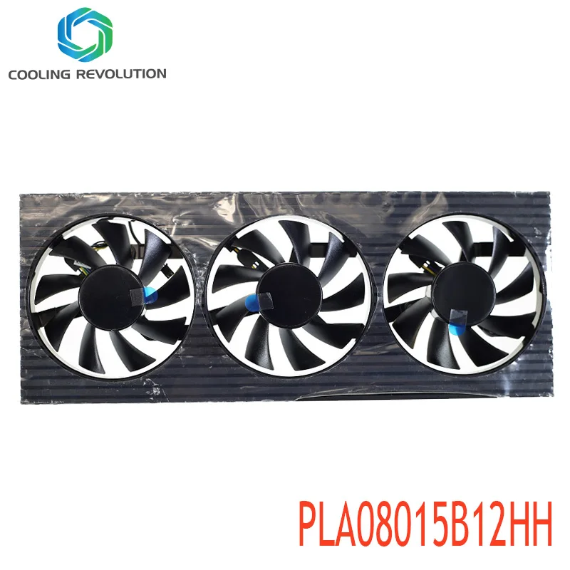 PLA08015B12HH DC12V 0,35 EINE 4Pin Video karte fan für Dell RADEON RX6800 XT Gaming Fan