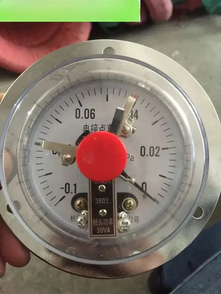

YXC100ZT -0.1-0mpa negative piezoelectric contact vacuum pressure gauge axial electric contact pressure gauge