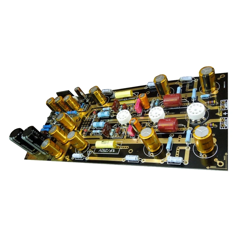 

Hifi аудио LZ834 мм RIAA трубчатый фоноусилитель стерео усилитель LP проигрыватель для проигрывателя DIY плата с сопротивлением DIY