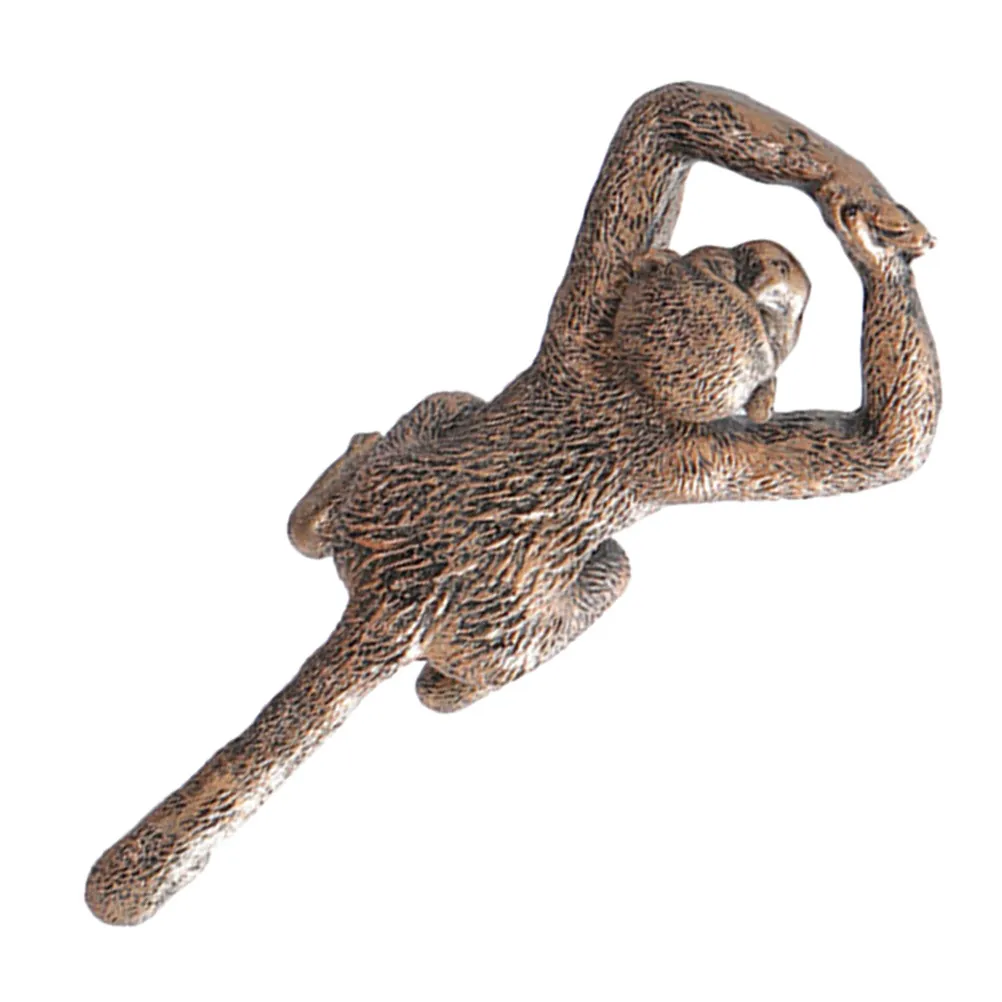 Resin Monkey Statue Outdoor Garden Decoration Yard Ornament Indoor Living Room Pendant Window Display Festive Decor Monkey Tree