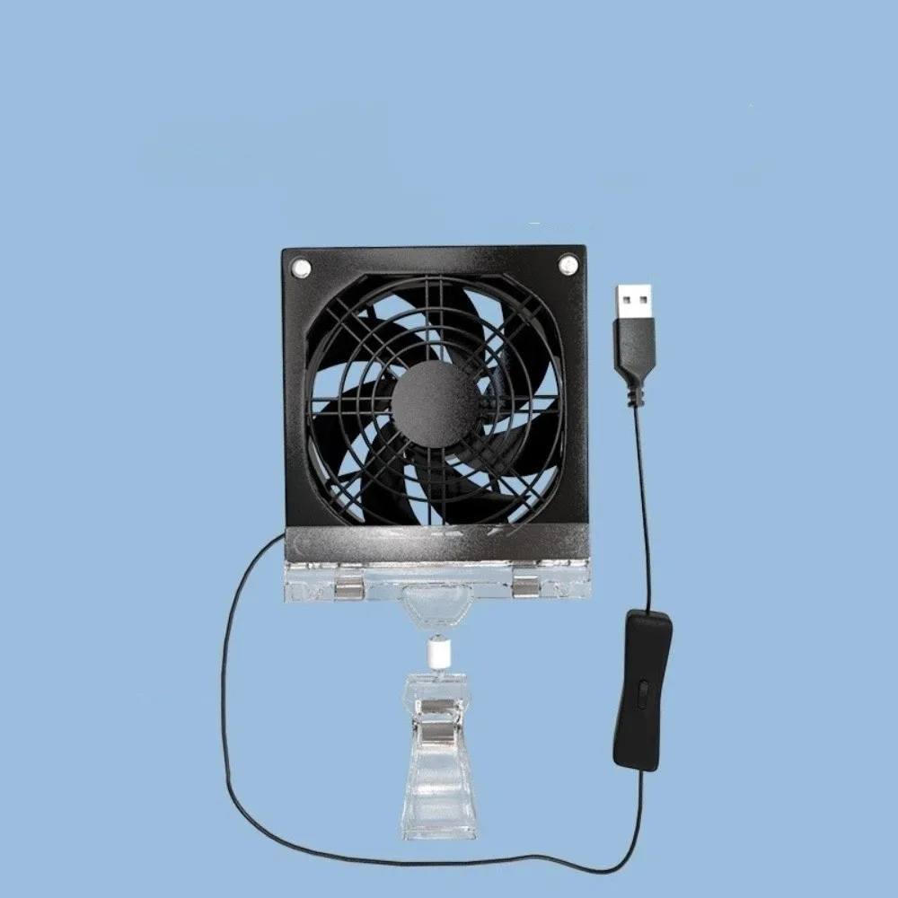 

Adjustable Angle Aquarium Cooling Fan Variable Speed USB Aquarium Chiller Fan Fast Cooling Quiet Cooling Fan System Planted Tank
