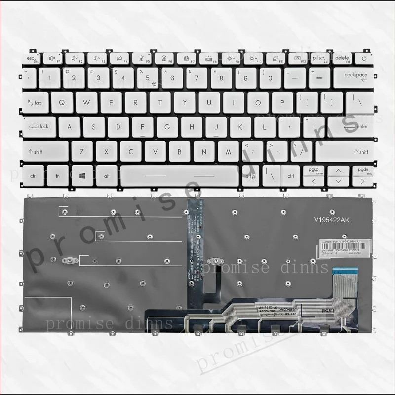 M  For MSI Summit E13 Flip Evo-A11M A11MT MS-13P2 MS-13P3 Laptop Keyboard Backlit