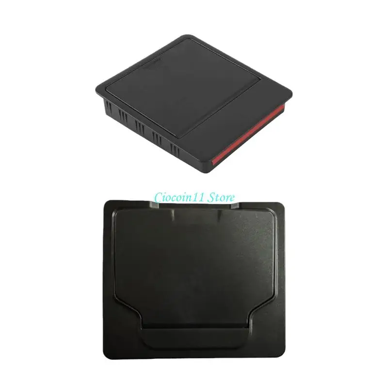 Y1UB Compact Concealed Car Center Console Armrest For Privacy Storage Interior Space Saving Discreet Plastic Tray
