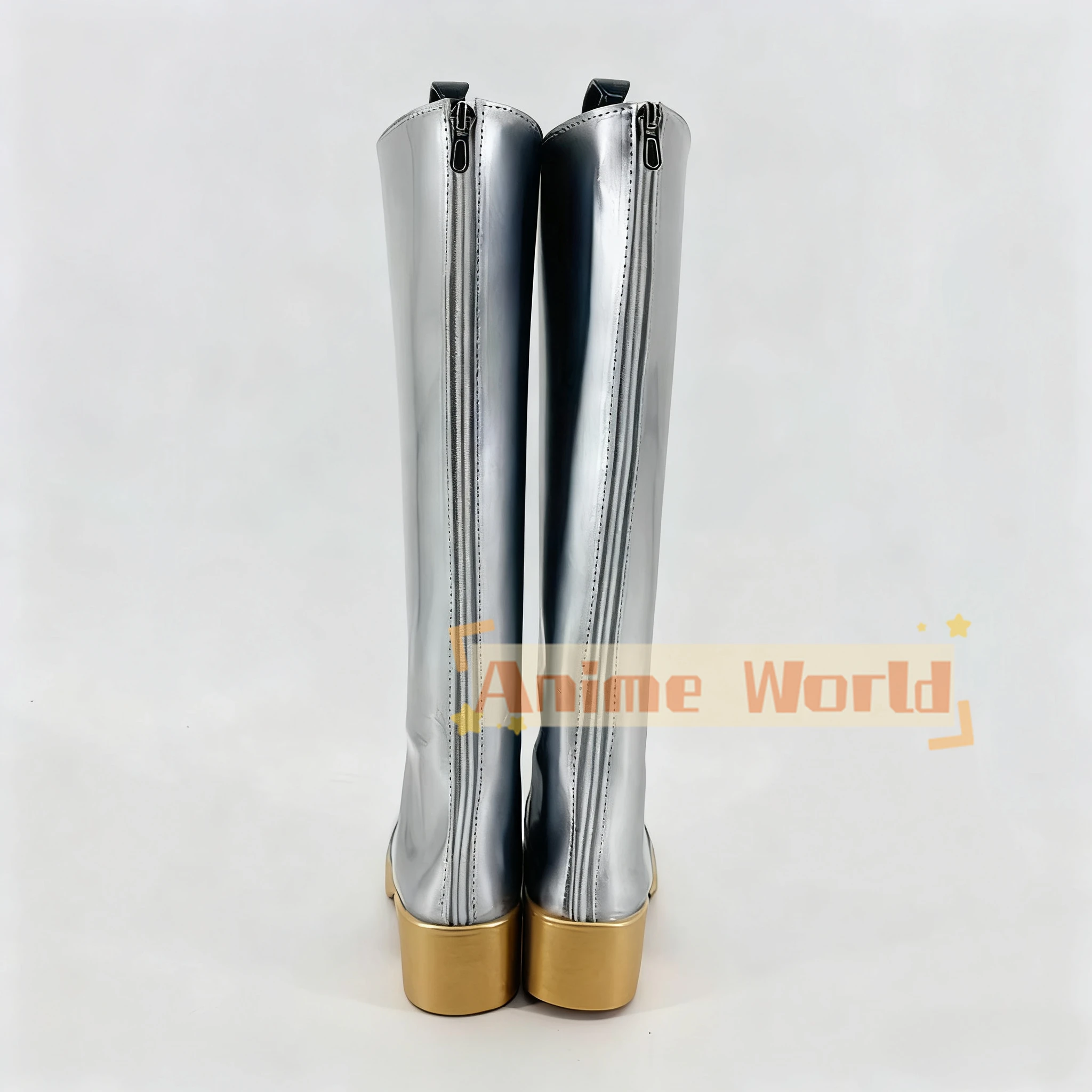 Niños adultos niños niñas niños Kpop HUNTR/X Golden Rumi Cosplay botas zapatos botas mujeres niñas fiesta de Halloween juego de rol