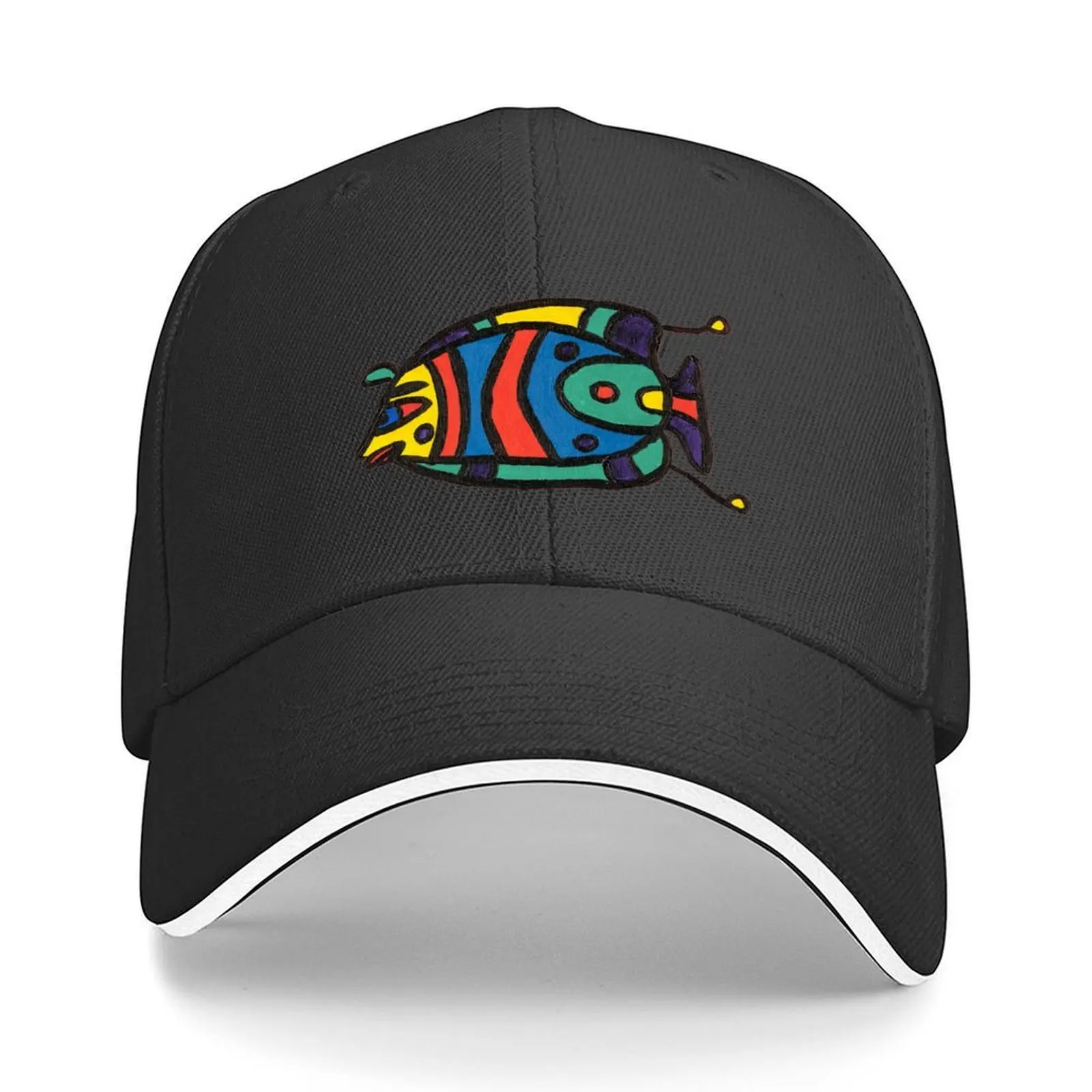 

Angelfish Baseball Cap Unique hats cute Military Cap Man custom caps Women's Beach Visor Men's