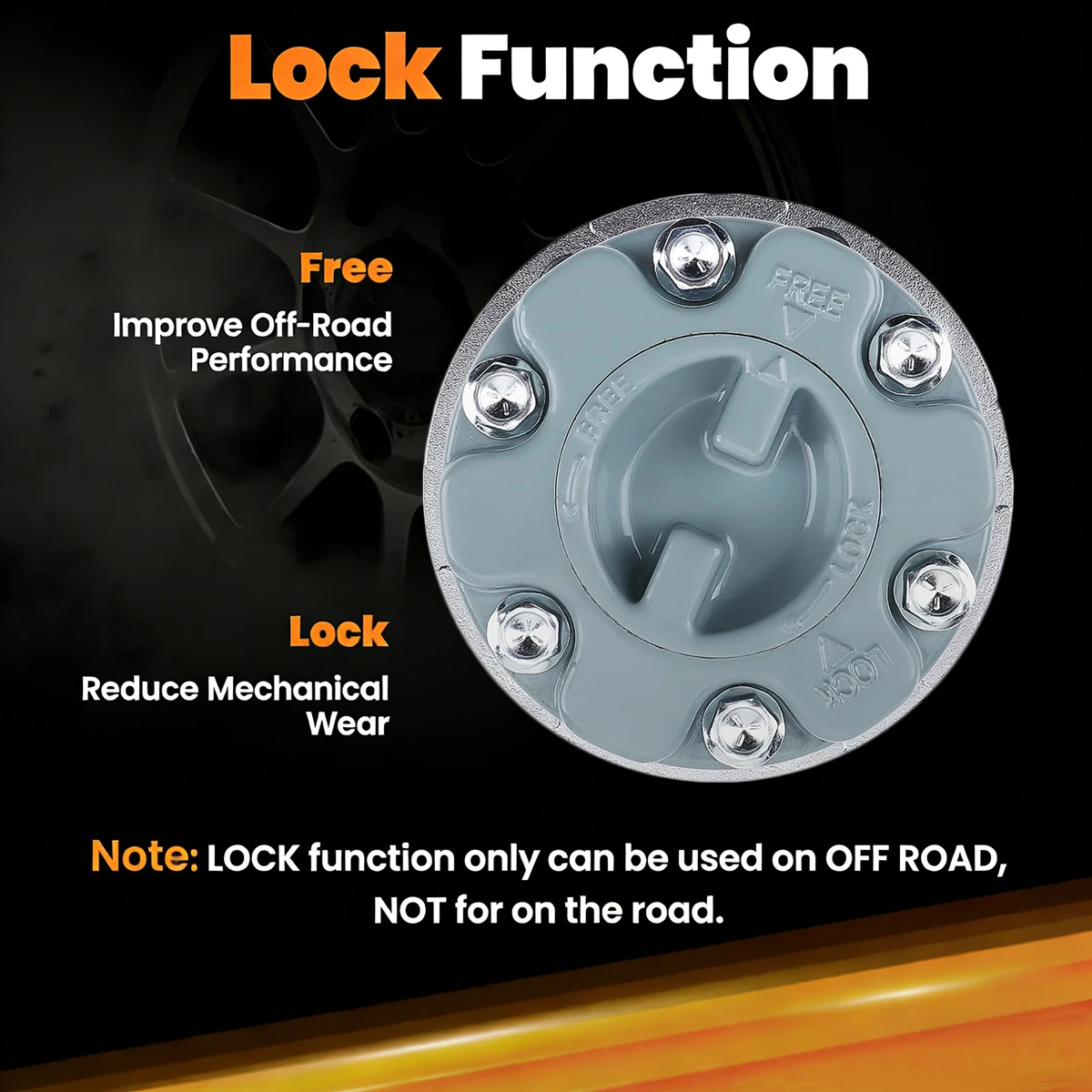 MB886389 28 Teeth 4WD Four Wheel Drive Manuel Free Wheel Locking Hub for Mitsubishi Pajero Triton L200 Challenger Montero Pickup