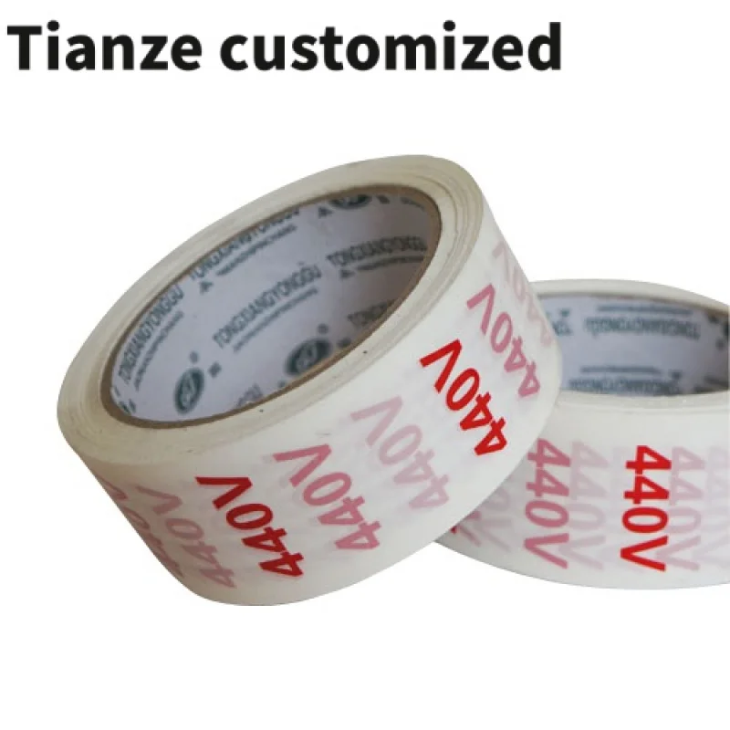 10 pieces（custom）Custom Packing Tape With Company Logo Printed Adhesive Tape Bopp Logo Printed Pack Cello Tape