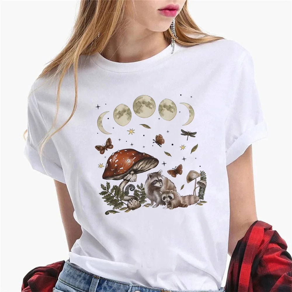 

Goblincore t shirt women harajuku Y2K streetwear t-shirts girl comic clothing