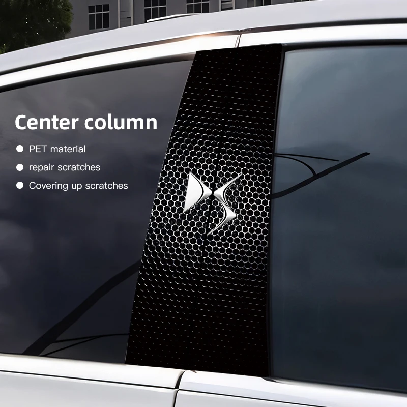 

Car Stickers B-Pillar Center Column Decoration Cover PET Decals Auto Accessorie For DS DS4S DS5 5LS DS3 DS4 DS6 DS7 DS9 E-Tense