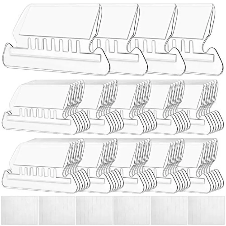 

Наклейки-заголовки для подвесных папок, 100 комплектов, 2 заголовка и вкладыши для подвесных файлов, синие, из прочной бумаги