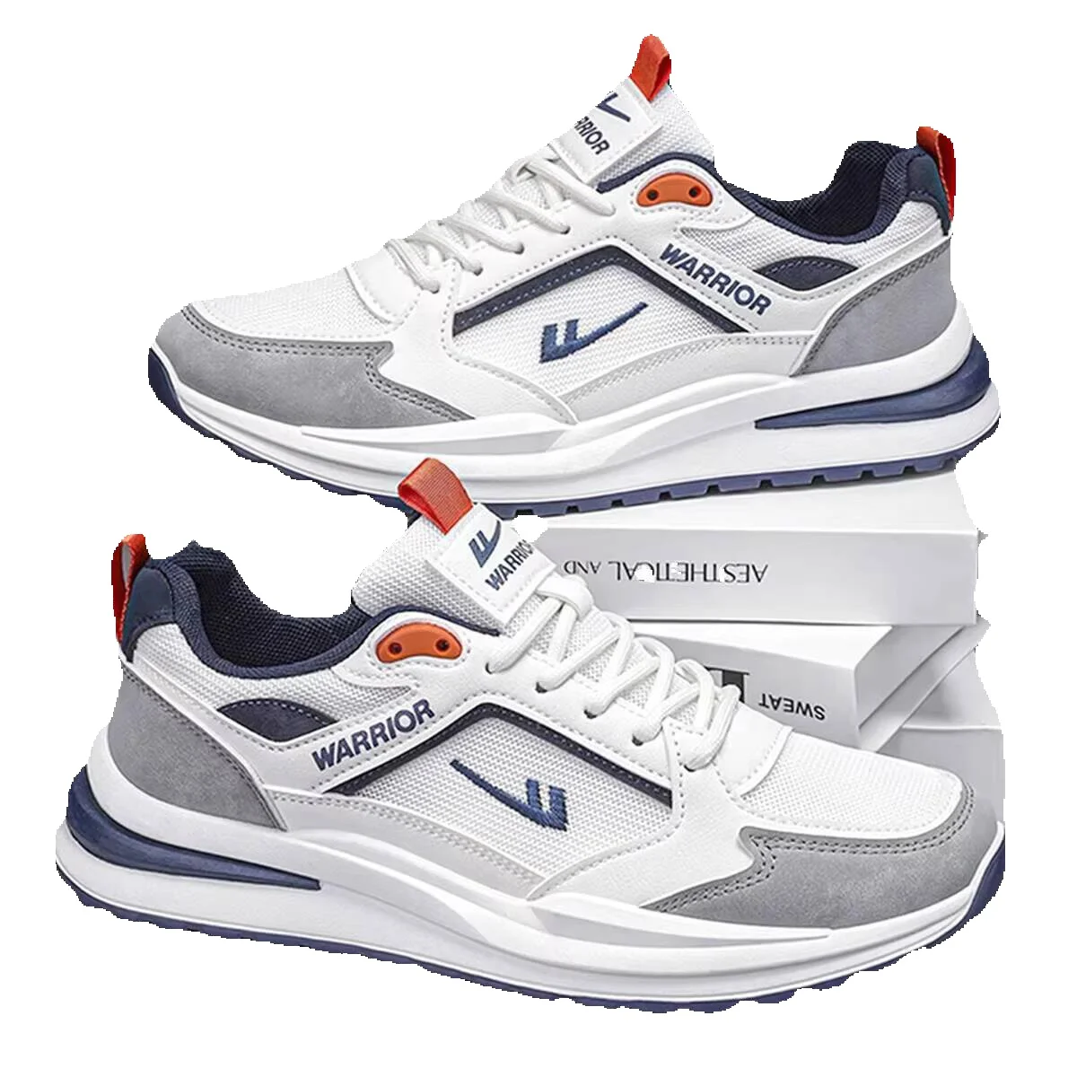 Pull-back Men's Shoes, Spring And Autumn Sports Shoes, 2026 New Shock-absorbing Running Shoes, Dad Shoes, Men's Casual Shoes_voghion.com