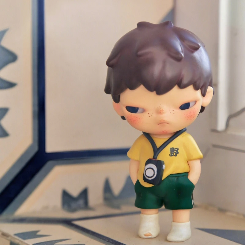 

POPMART HIRONO's City of Forgiveness Series, маленькая дикая слепая коробка, милая игрушка для коллекции, украшение дома, подарки-сюрпризы