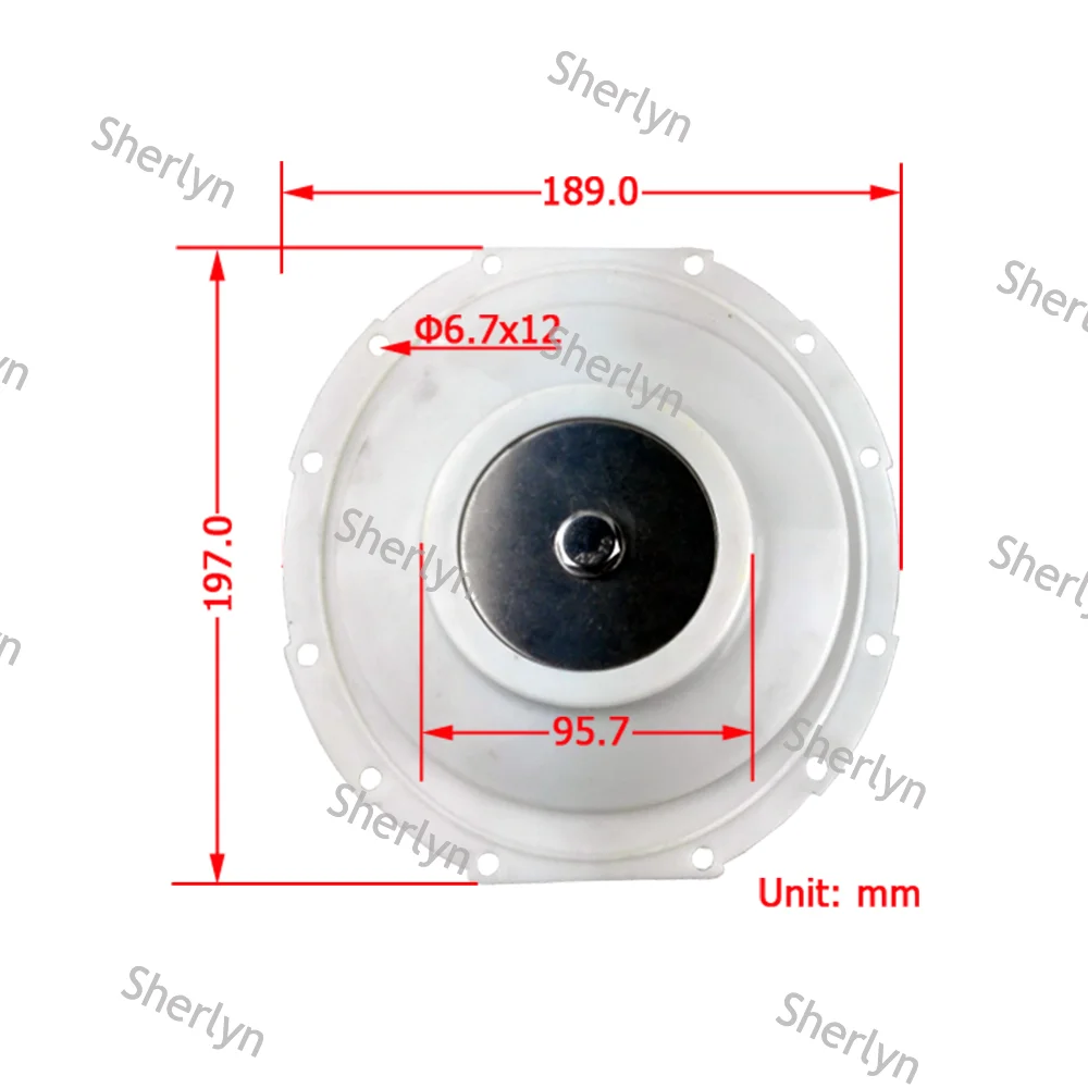 NORGREN 3 inch Diaphragm 1268274 8296800.8171.0000 Pulse Valve Diaphragm