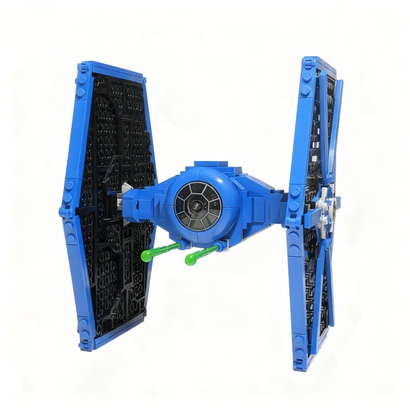 404pcs MOC TIE Starfighter Overhaul Star Battle Model Building Blocks Architecture Christmas Gifts Education Brick Toys Kids